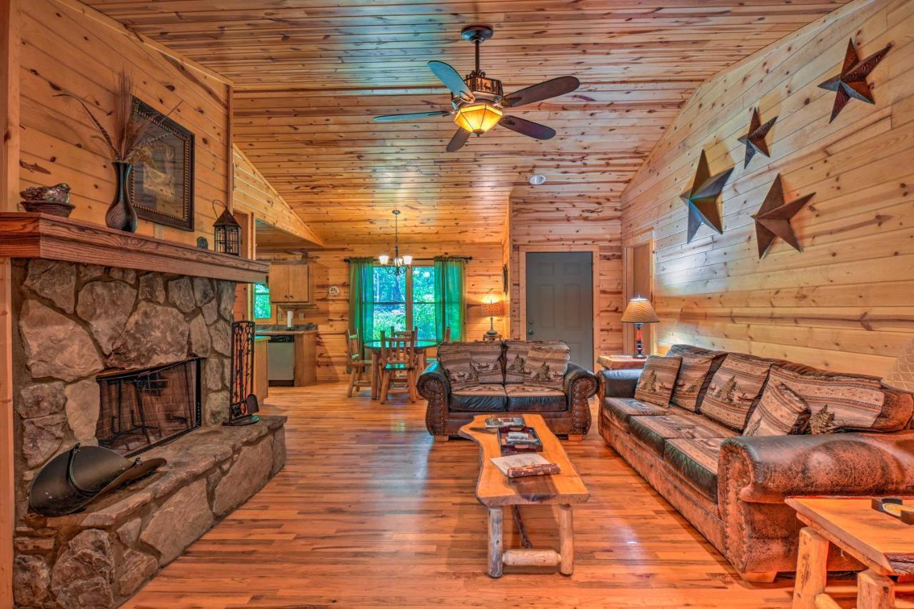 The Georgia Peach Cabin 8 Mi To Dwntn Helen Clarkesville Exterior photo